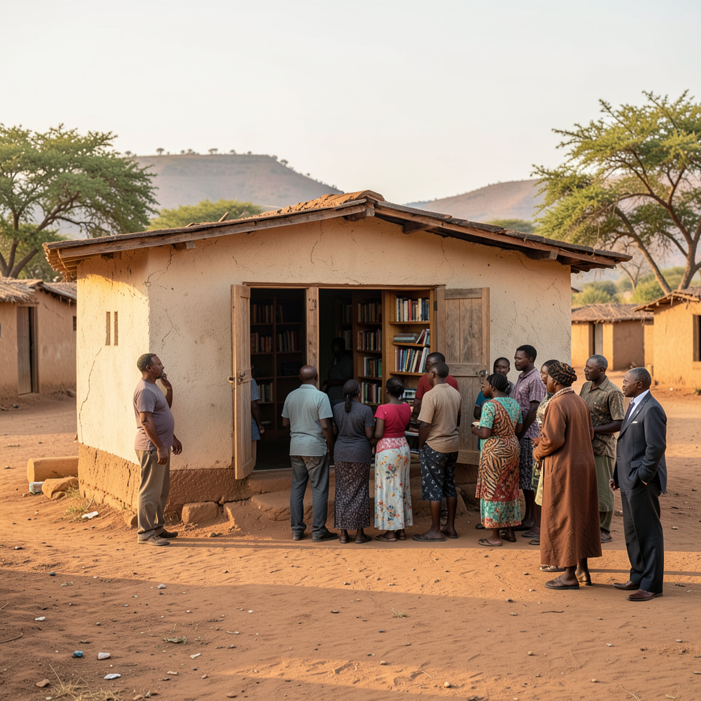 Kennington marks anniversary with library opening in Musanda, Kenya